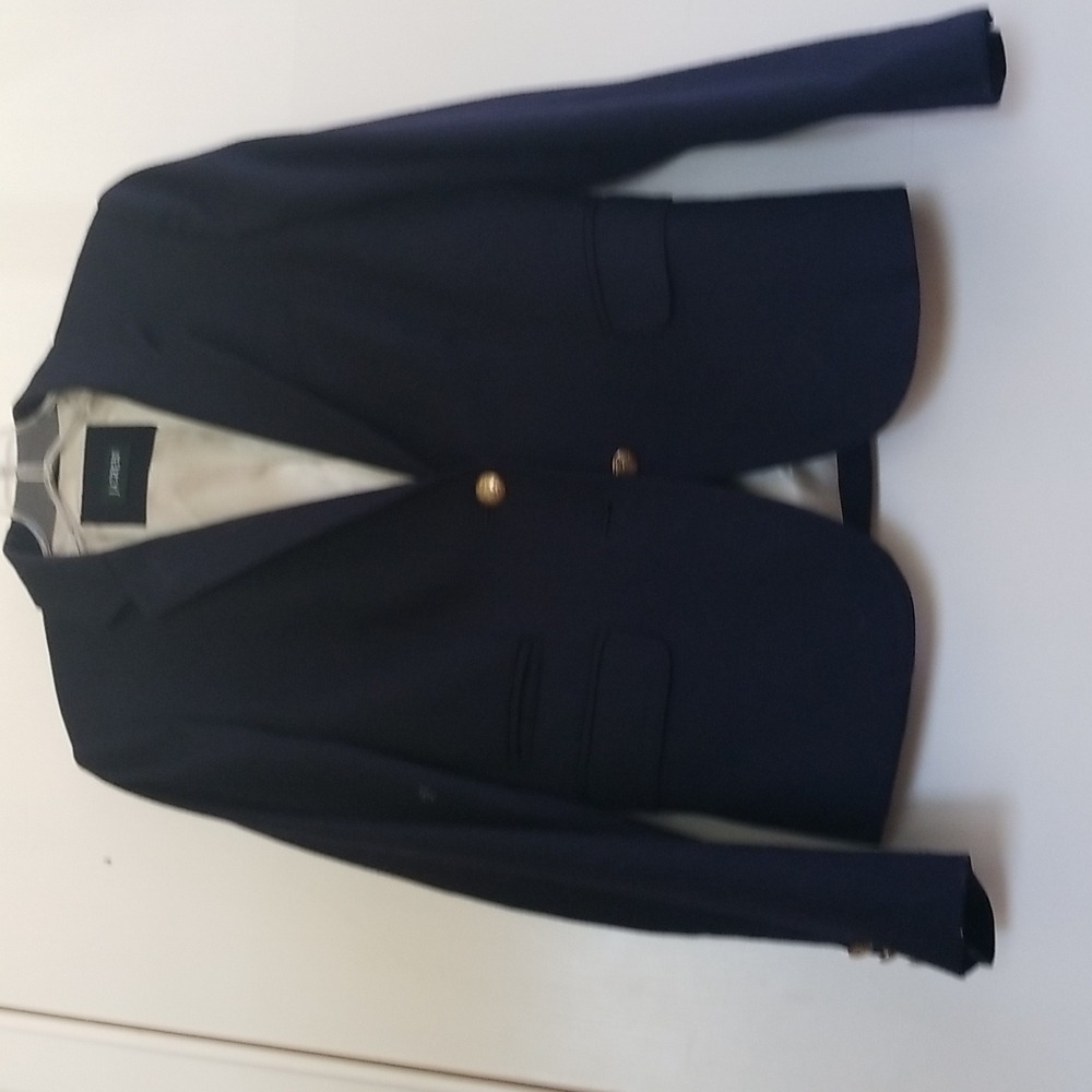 Navy blue school boy jacket size 2